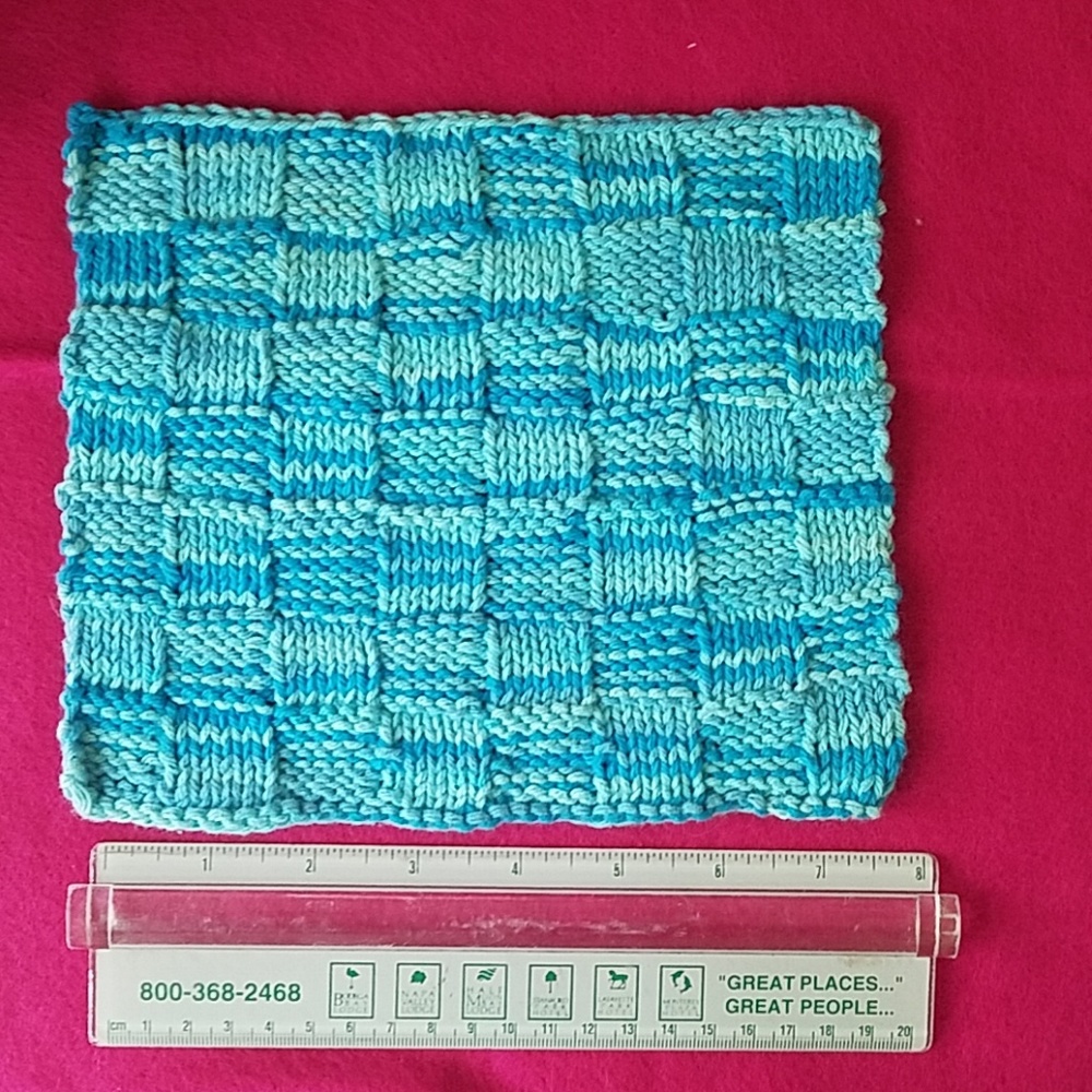 100 percent cotton handmade washcloths each at 10. - Picture 7 of 8